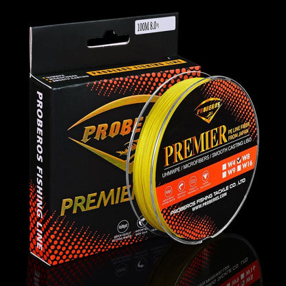 PROBEROS 8 แก้ไขเส้นปลาม้ามาเจสติก 100 ม, 6.0 / 70LB, 7.0 / 80LB, 10.0 / 100LB, 13.0 / 120LB