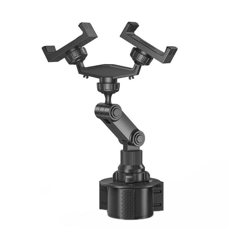 ที่วางโทรศัพท์มือถือที่วางแก้วมัลติฟังก์ชั่นแบบ Double Chuck, Double Chuck Phone Holder