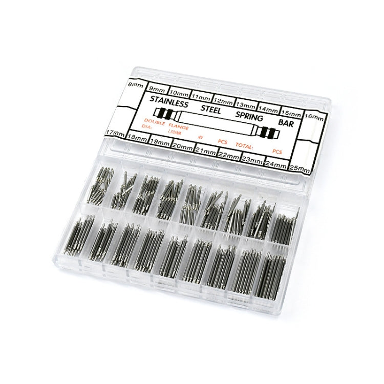 สปริงบาร์สแตนเลสบรรจุกล่องไร้รอยต่อ, 180 PCS / Box C014 8-25mm, 270 PCS / Box C015 8-25mm, 360 PCS / Box C016 8-25mm