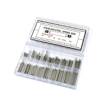 สปริงบาร์สแตนเลสบรรจุกล่องไร้รอยต่อ, 180 PCS / Box C014 8-25mm, 270 PCS / Box C015 8-25mm, 360 PCS / Box C016 8-25mm