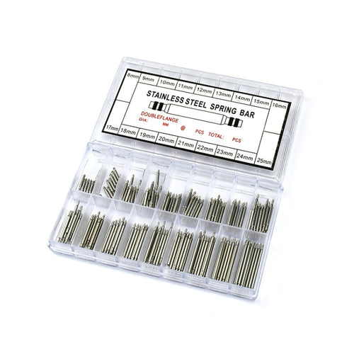 สปริงบาร์สแตนเลสบรรจุกล่องไร้รอยต่อ, 180 PCS / Box C014 8-25mm, 270 PCS / Box C015 8-25mm, 360 PCS / Box C016 8-25mm