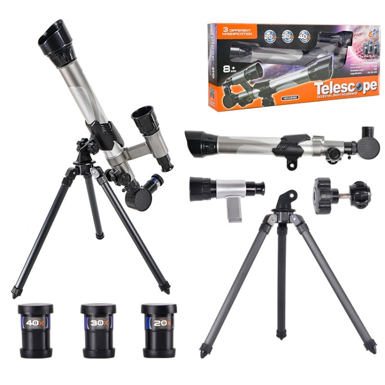 C2130 20X-40X HD กล้องโทรทรรศน์ดาราศาสตร์พร้อมช่องมองภาพหลายช่องมองภาพ, C2130