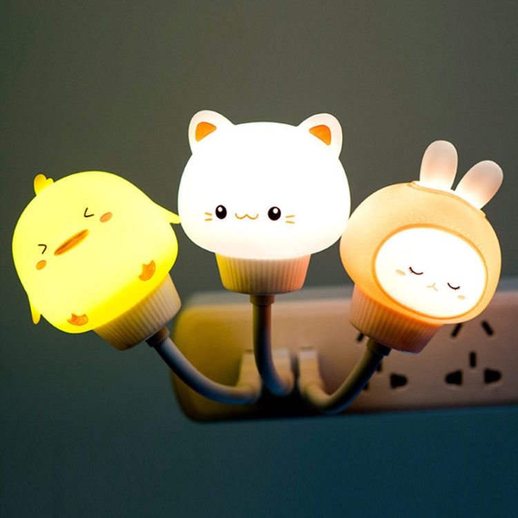 Cartoon USB Power Mini Night Light, สไตล์:, Direct Plug-in, Remote Control Version