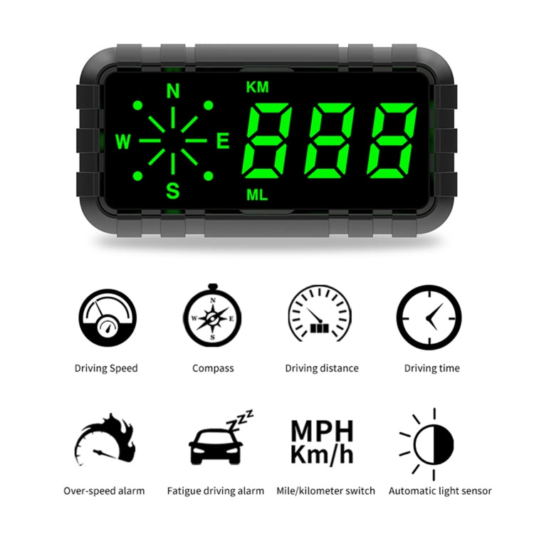 C3010 สัญญาณเตือนความเร็วของรถ Head-up Display, C3010 HUD
