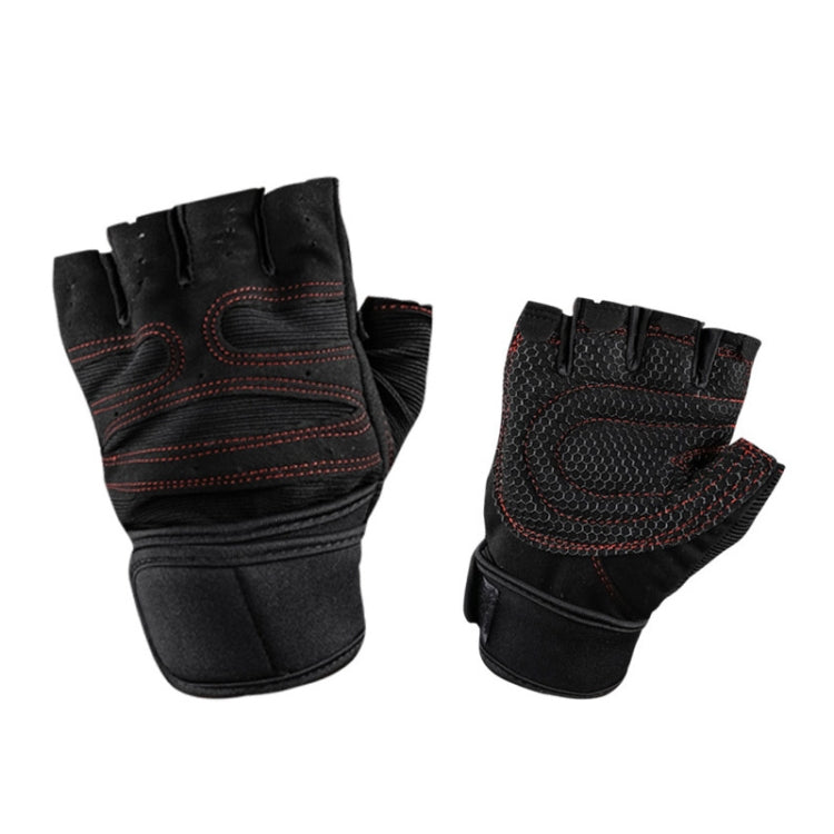 ST-2120 อุปกรณ์ออกกำลังกายยิมถุงมือกันลื่น, S, M, L, XL