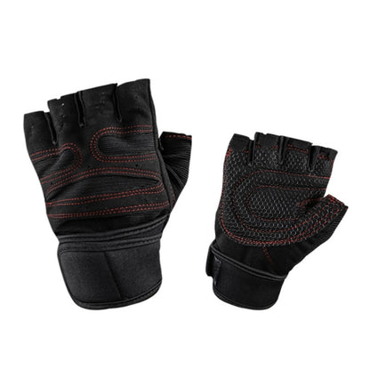 ST-2120 อุปกรณ์ออกกำลังกายยิมถุงมือกันลื่น, S, M, L, XL