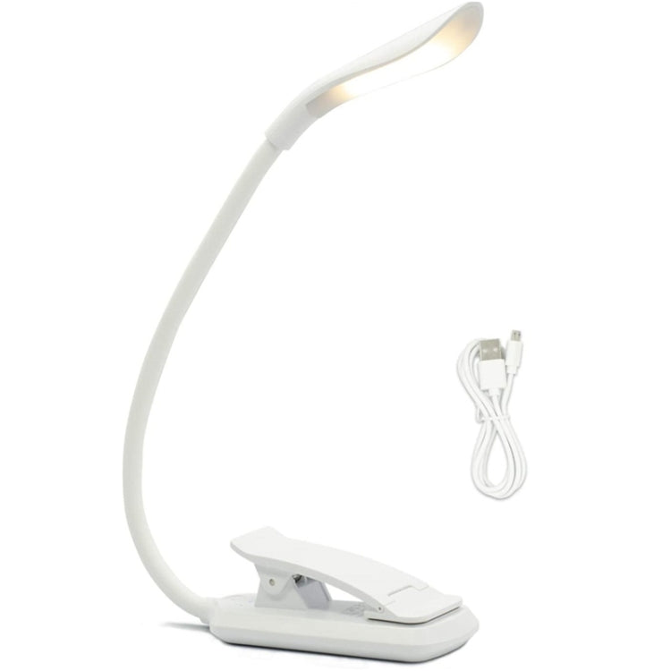 8027D-2 7 ลูกปัดป้องกันดวงตา LED อ่านหนังสือพับคลิปแสง, สีขาว, สีดำ