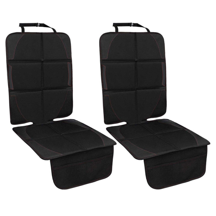แผ่นกันลื่นเบาะนั่งนิรภัยสำหรับเด็กในรถยนต์, Black, Anti Scratch Mat 2