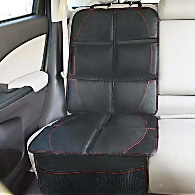 แผ่นกันลื่นเบาะนั่งนิรภัยสำหรับเด็กในรถยนต์, Black, Anti Scratch Mat 2