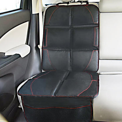 แผ่นกันลื่นเบาะนั่งนิรภัยสำหรับเด็กในรถยนต์, Black, Anti Scratch Mat 2