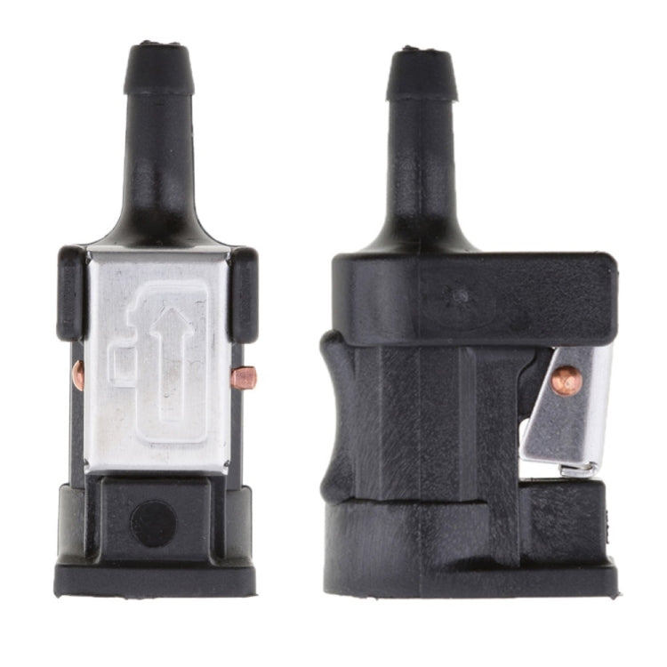 2 PCS Yacht Fuel Connector สำหรับ Yamaha Outboard Motor, Machine End Female Connector, Tank End Female Connector
