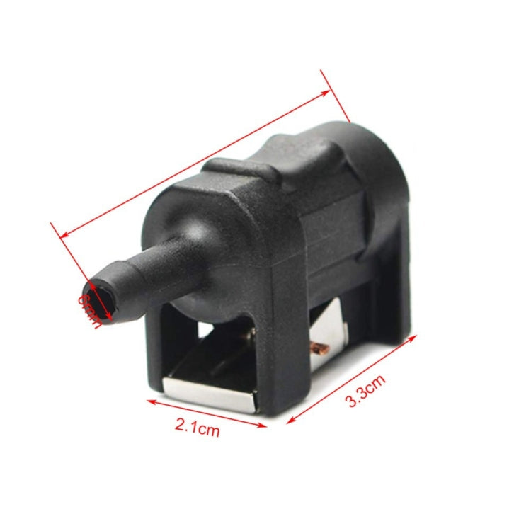 2 PCS Yacht Fuel Connector สำหรับ Yamaha Outboard Motor, Machine End Female Connector, Tank End Female Connector