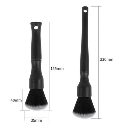 แปรงล้างแอร์รถยนต์ แปรงทำความสะอาดภายในรถยนต์ แปรงขนนุ่ม, Small+Large Black, Small+Large Blue, Small+Large Red