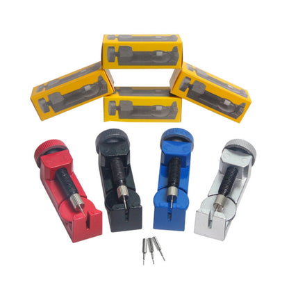 3 PCS โลหะปรับความสูงสายนาฬิกาข้อมือ Link Pin Remover, No.2068 Adjusting Repair Tool Black, No.2068 Adjusting Repair Tool Silver, No.2068 Adjusting Repair Tool Red, No.2068 Adjusting Repair Tool Blue