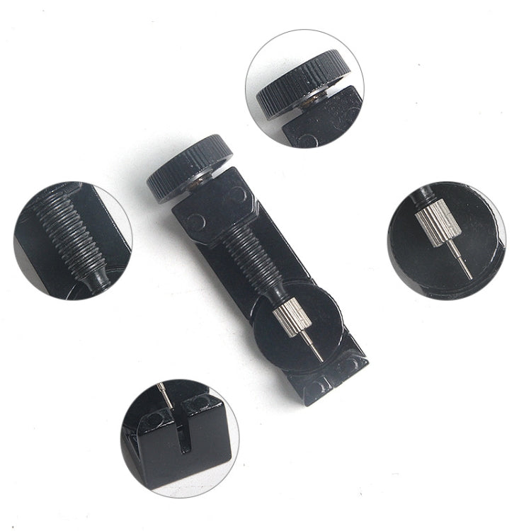 3 PCS โลหะปรับความสูงสายนาฬิกาข้อมือ Link Pin Remover, No.2068 Adjusting Repair Tool Black, No.2068 Adjusting Repair Tool Silver, No.2068 Adjusting Repair Tool Red, No.2068 Adjusting Repair Tool Blue