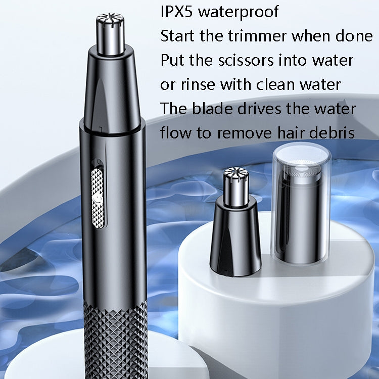 YD-112 กรรไกรตัดขนจมูกไฟฟ้า สไตล์:, Nose Hair Device+Shaver