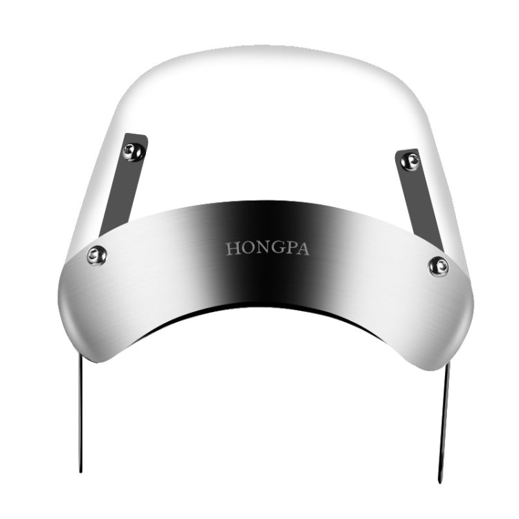 HONGPA DY-002 5-7 นิ้ว Retro Motorcycle Modified PC Windshield