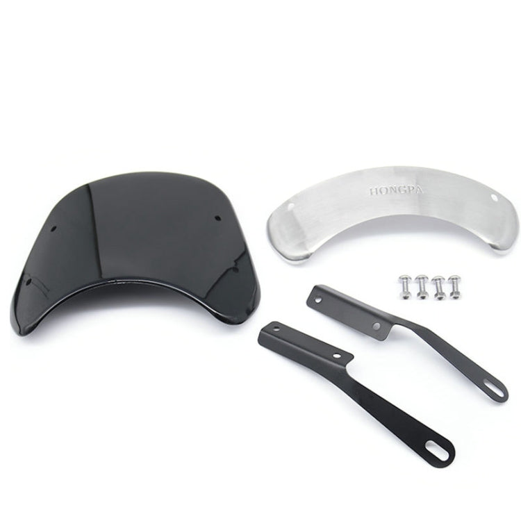 HONGPA DY-002 5-7 นิ้ว Retro Motorcycle Modified PC Windshield