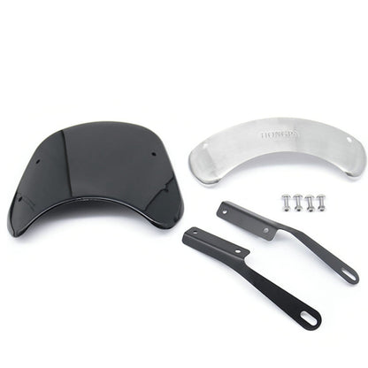 HONGPA DY-002 5-7 นิ้ว Retro Motorcycle Modified PC Windshield