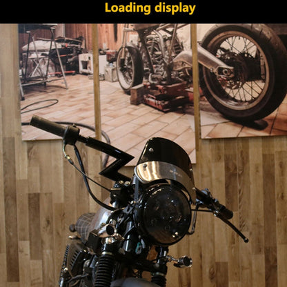 HONGPA DY-002 5-7 นิ้ว Retro Motorcycle Modified PC Windshield