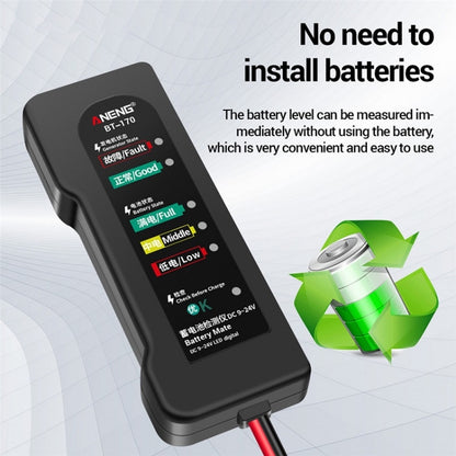 ANENG BT-170 เครื่องทดสอบแบตเตอรี่รถยนต์ไฟฟ้า 12V, BT-170
