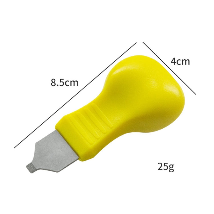 10 PCS Watch ฝาครอบด้านหลังเปิดมีดเปิดนาฬิกาสไตล์:, Yellow Narrow Mouth, Yellow Wide Mouth, Orange Flat-blade Mouth, Brown Narrow Mouth, Brown Flat-blade Mouth