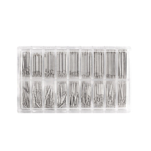 สายรัด 8-25 มม. เชื่อมต่อเพลานาฬิกาสปริงบาร์สแตนเลส, 144 PCS / Set, 270 PCS / Set, 360 PCS / Set with Ear Batch