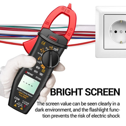 ANENG มัลติมิเตอร์ดิจิตอลแบบหนีบ AC และ DC, ST192 600A DC Current, ST193 Intelligent Automatic