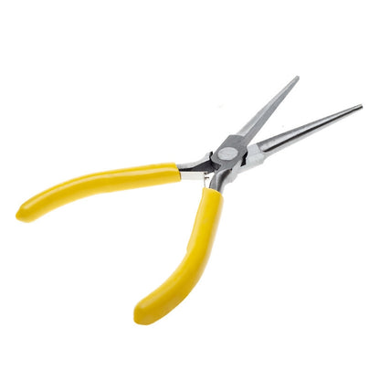 4 PCS XBQ1001 คีมอเนกประสงค์สไตล์:, 5 Inch Sharp Mouth, Needle Mouth, Steel Wire, Arc Mouth, Top, Tangent, Cast Iron Sharp Mouth