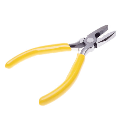 4 PCS XBQ1001 คีมอเนกประสงค์สไตล์:, 5 Inch Sharp Mouth, Needle Mouth, Steel Wire, Arc Mouth, Top, Tangent, Cast Iron Sharp Mouth