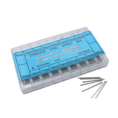2 ชุด 6-23 มม. สแตนเลสสตีลนาฬิกา Link Pins Cotter Bar, 2 Sets Link Pins Cotter Bar