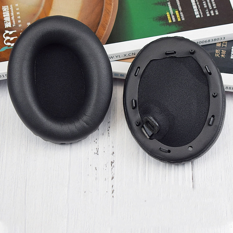 แผ่นรองหูฟังหนัง PU 1 คู่สำหรับ Sony WH-1000XM4, WH-1000XM4(Black+Buckle), WH-1000XM4(Blue+Buckle)