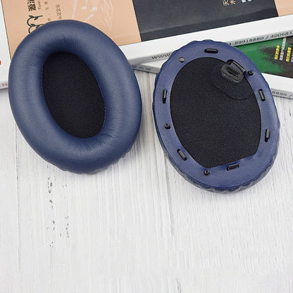 แผ่นรองหูฟังหนัง PU 1 คู่สำหรับ Sony WH-1000XM4, WH-1000XM4(Black+Buckle), WH-1000XM4(Blue+Buckle)