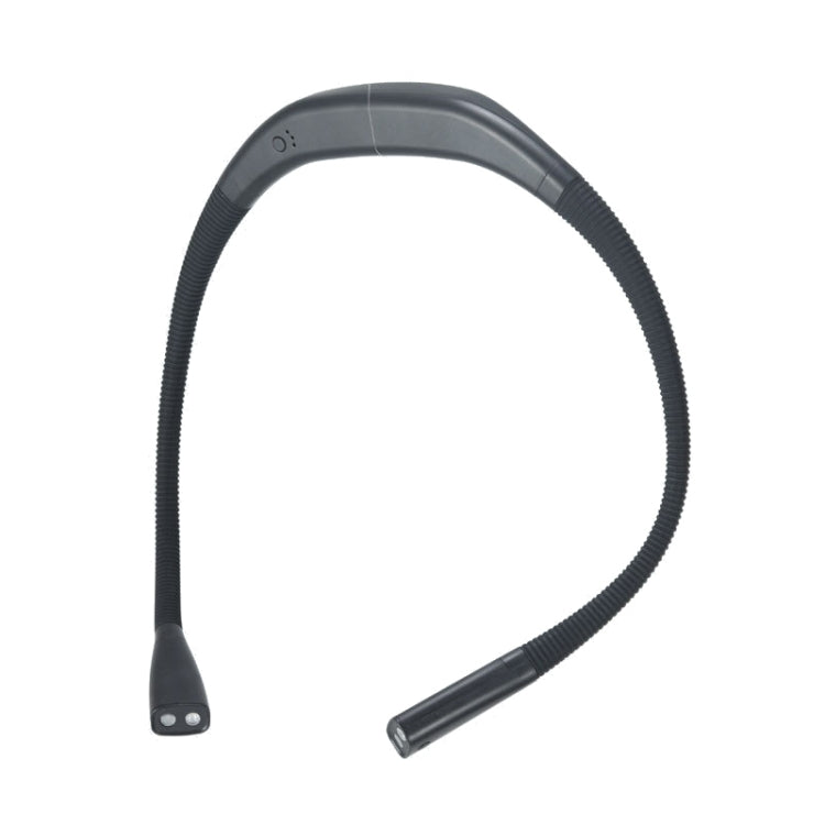 ไฟ LED ห้อยคอ Universal Hose Eye Protection ไฟอ่านหนังสือ, Space Silver, Elegant Black