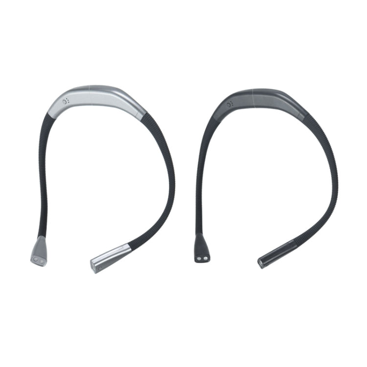 ไฟ LED ห้อยคอ Universal Hose Eye Protection ไฟอ่านหนังสือ, Space Silver, Elegant Black