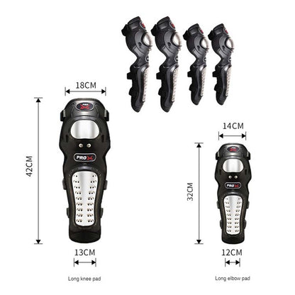 PRO-BIKER RH-1010 Motorcycle Keep Warm Anti-Fall Stainless Steel อุปกรณ์ป้องกัน, RH-1010