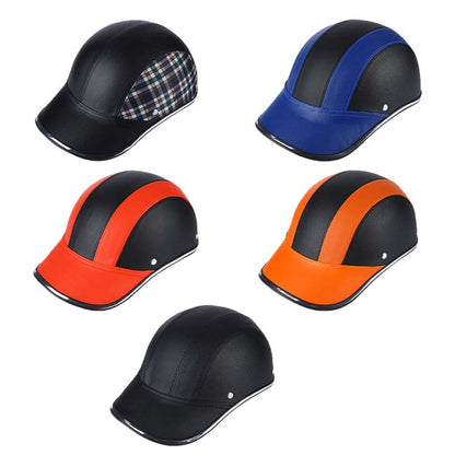 BSDDP A0322 Summer Half Helmet หมวกนิรภัยน้ำหนักเบา, BSDDP A0322 (Black), BSDDP A0322 (Blue), BSDDP A0322 (Red), BSDDP A0322 (Orange)