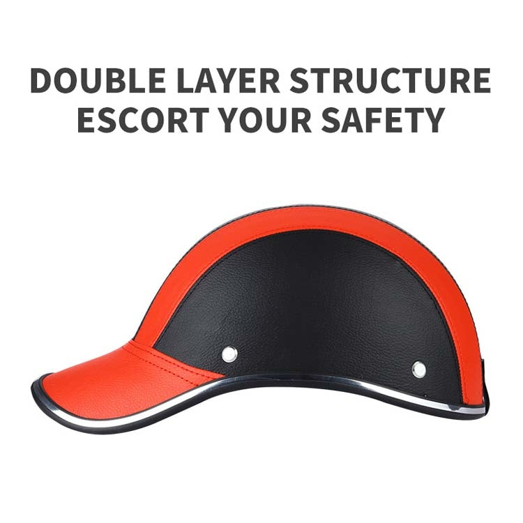 BSDDP A0322 Summer Half Helmet หมวกนิรภัยน้ำหนักเบา, BSDDP A0322 (Black), BSDDP A0322 (Blue), BSDDP A0322 (Red), BSDDP A0322 (Orange)