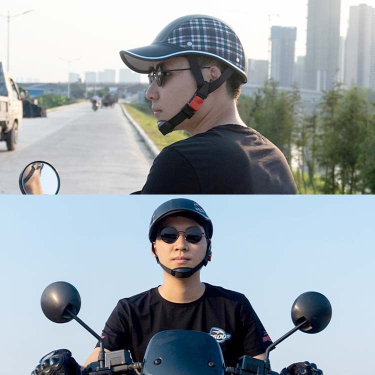 BSDDP A0322 Summer Half Helmet หมวกนิรภัยน้ำหนักเบา, BSDDP A0322 (Black), BSDDP A0322 (Blue), BSDDP A0322 (Red), BSDDP A0322 (Orange)