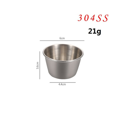ถ้วยตอร์ติญ่าสลัดสแตนเลส 5 ชิ้น ซอสมะเขือเทศ ข้อมูลจำเพาะ:, 304 Small, 201 Medium, 201 Large, 304 Large, 304 Small (Gold), 304 Small (Rose Gold), 304 Small (Colorful)