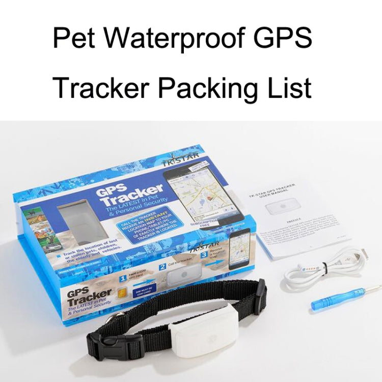 TK911 เครื่องติดตาม GPS กันน้ำสำหรับสัตว์เลี้ยง, TK911