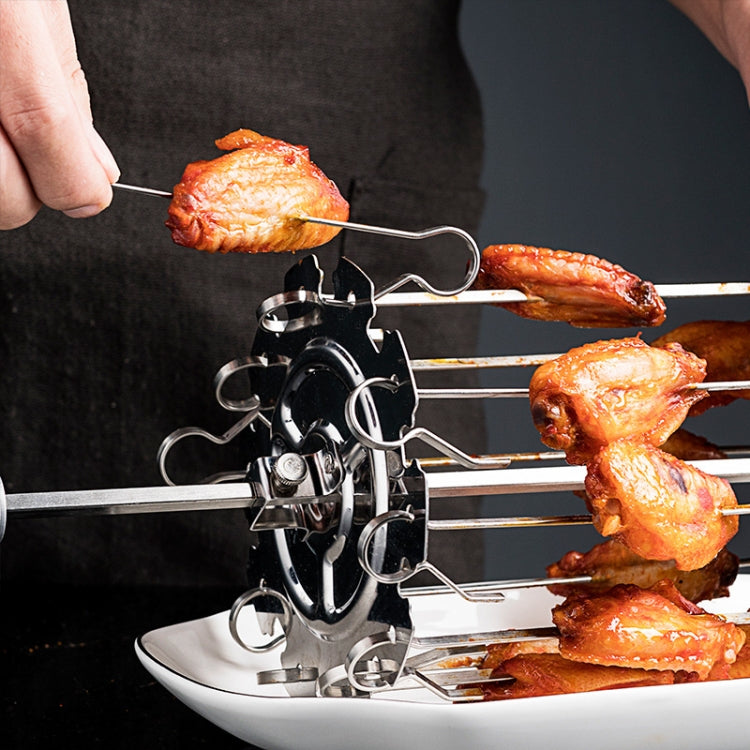 Air Fryer เตาอบไฟฟ้า เตาย่างเนื้อแกะเสียบไม้, Long 25cm, Short 20cm
