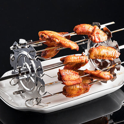 Air Fryer เตาอบไฟฟ้า เตาย่างเนื้อแกะเสียบไม้, Long 25cm, Short 20cm