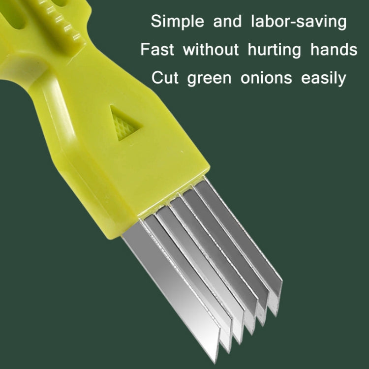 5 PCS Home Kitchen เครื่องปอกหัวหอมสีเขียวอเนกประสงค์, สีเขียว, สีเหลือง, สีส้ม