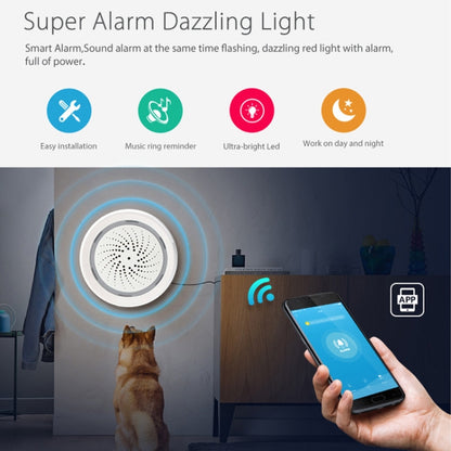 TY-192 Tuya Smart Home WiFi เซ็นเซอร์อุณหภูมิและความชื้น, TY-192