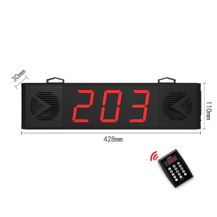 JT-203Q เครื่องรับอาหารแบบไร้สาย ร้านอาหาร เครื่องเรียกเสียงดัง ปลั๊ก US