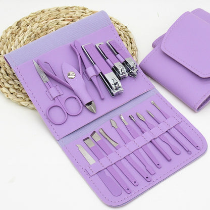 เครื่องมืออำนวยความสะดวกในการตัดเล็บ, 12 in 1 Green, 12 in 1 Purple, 12 in 1 Blue, 16 in 1 Green, 16 in 1 Purple