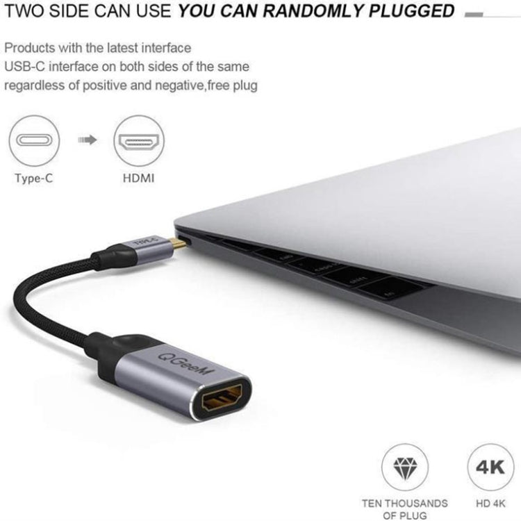 QGeem QG-UA01 USB Type-C เป็นอะแดปเตอร์ HDMI