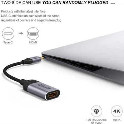 QGeem QG-UA01 USB Type-C เป็นอะแดปเตอร์ HDMI