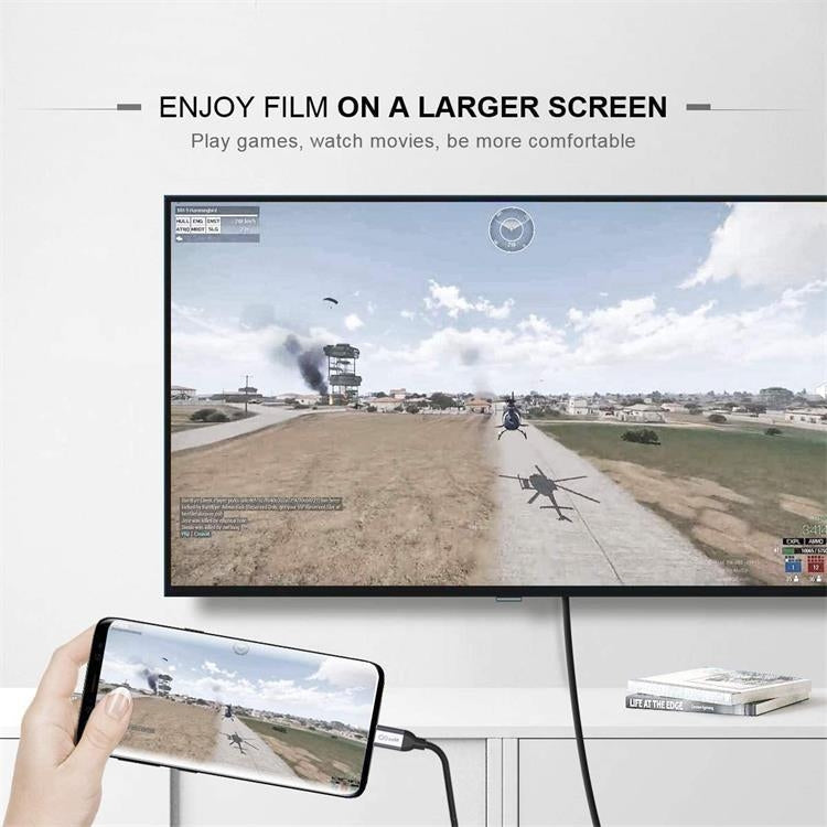 QGeem QG-UA01 USB Type-C เป็นอะแดปเตอร์ HDMI